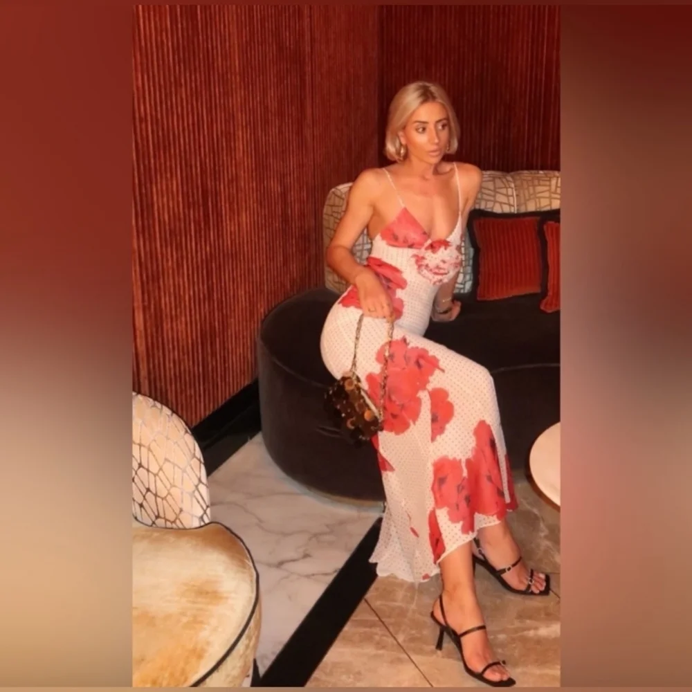 Zara Floral Print Dress - Picture 4 of 9